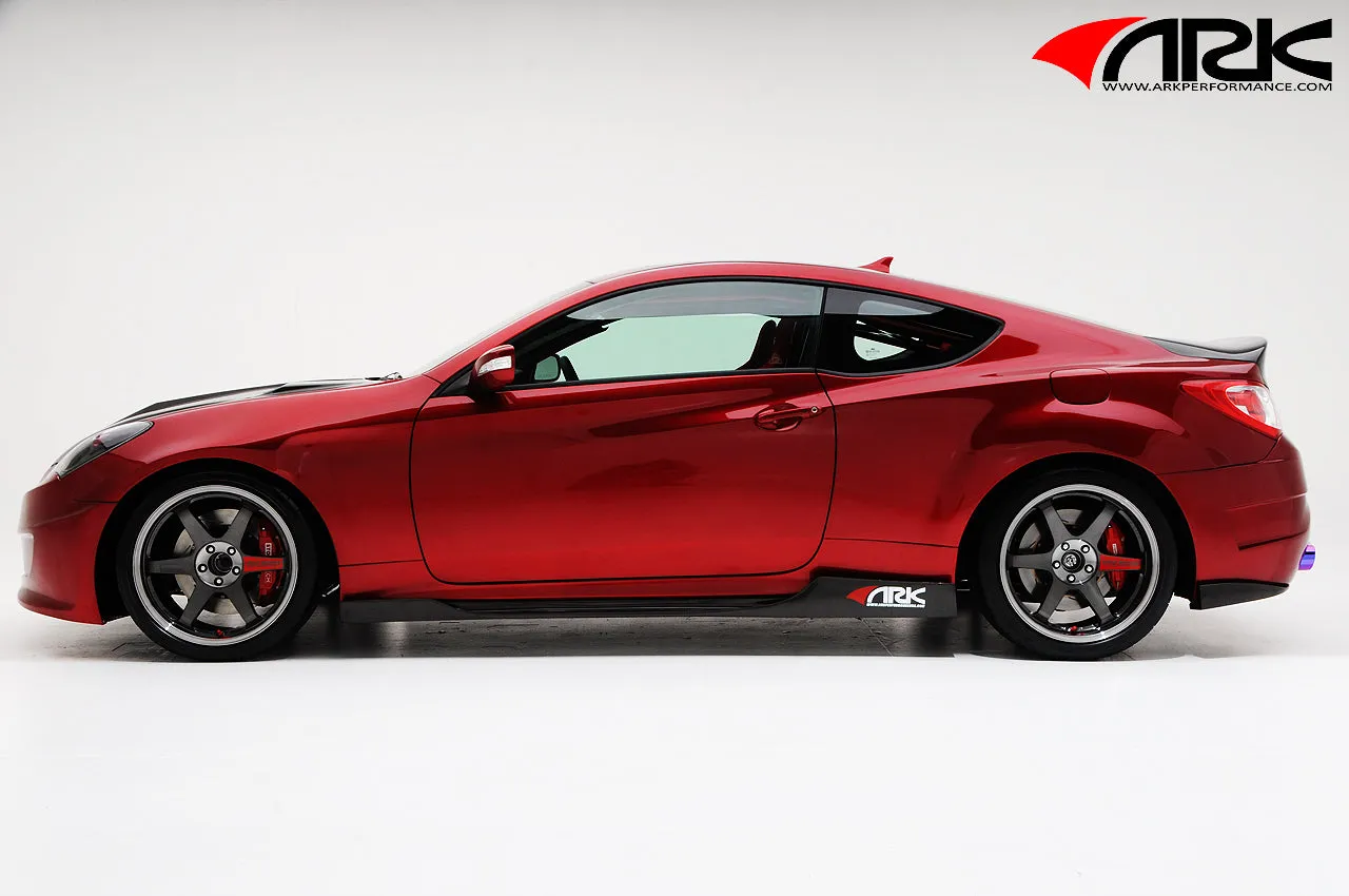 2010-2016 Hyundai Genesis Coupe S-FX Carbon Fiber Side Skirts