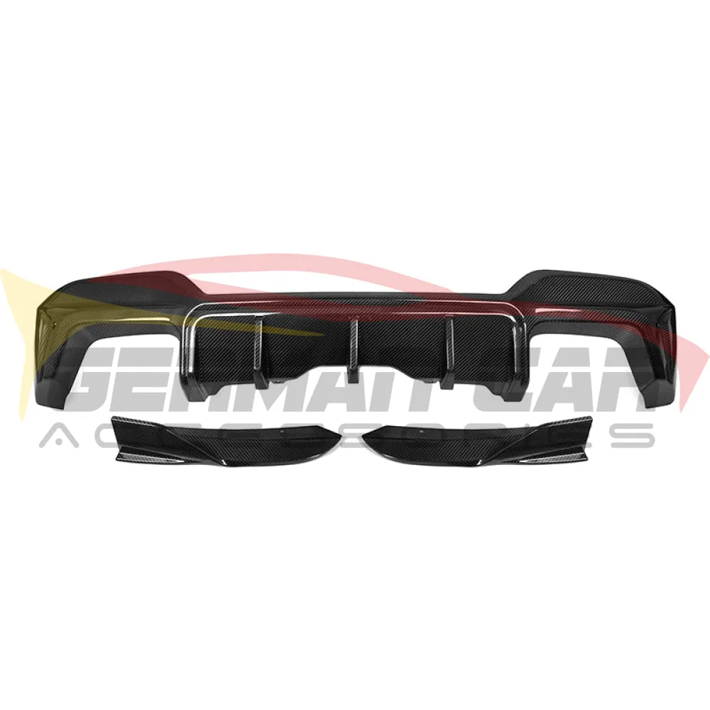 2022  BMW X3M Carbon Fiber 3 Piece Rear Diffuser | F97 LCI
