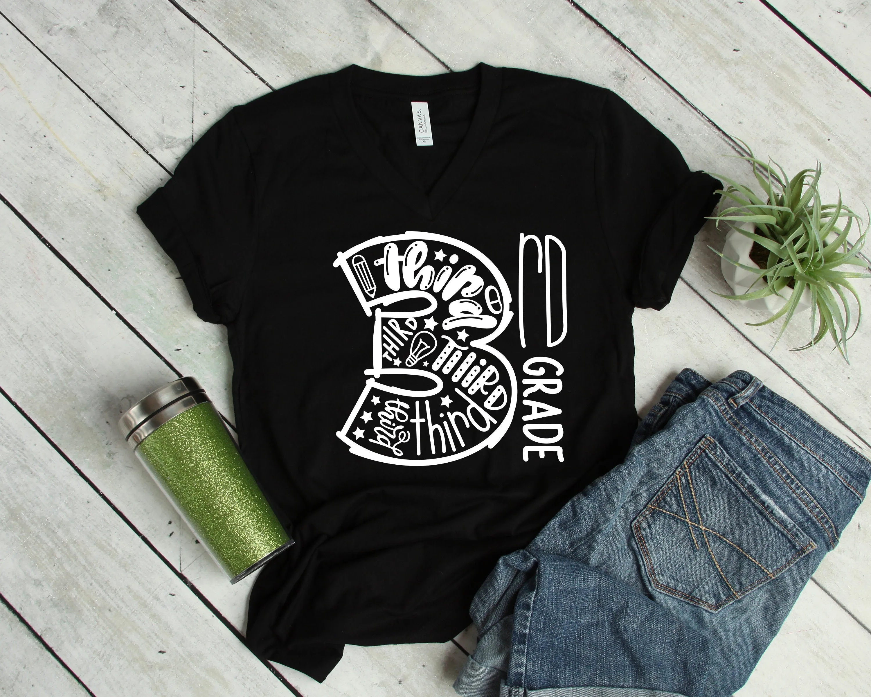 3rd Grade Teacher T Shirt - Third Grade Teacher - Teacher T Shirts - Grade Level Shirts - Grade Three Team