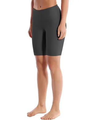 8 High Waist yogastudio Shorts shadowcharcoal_yogastudio
