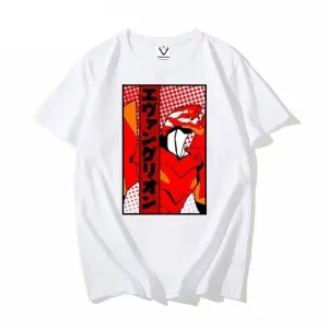 Anime Eva Casual Short Sleeve Tshirt