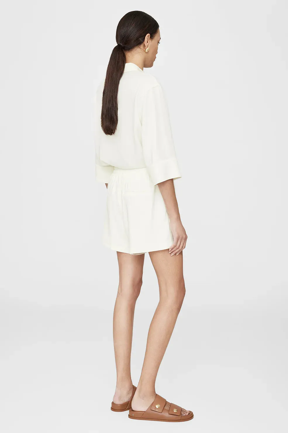 Anine Bing - Kam Short in Ivory