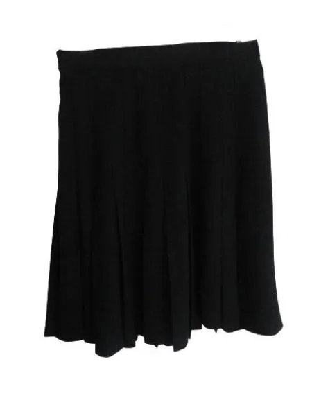 Ann Taylor Above Knee Length Black Professional Skirt Size S SKU 000202