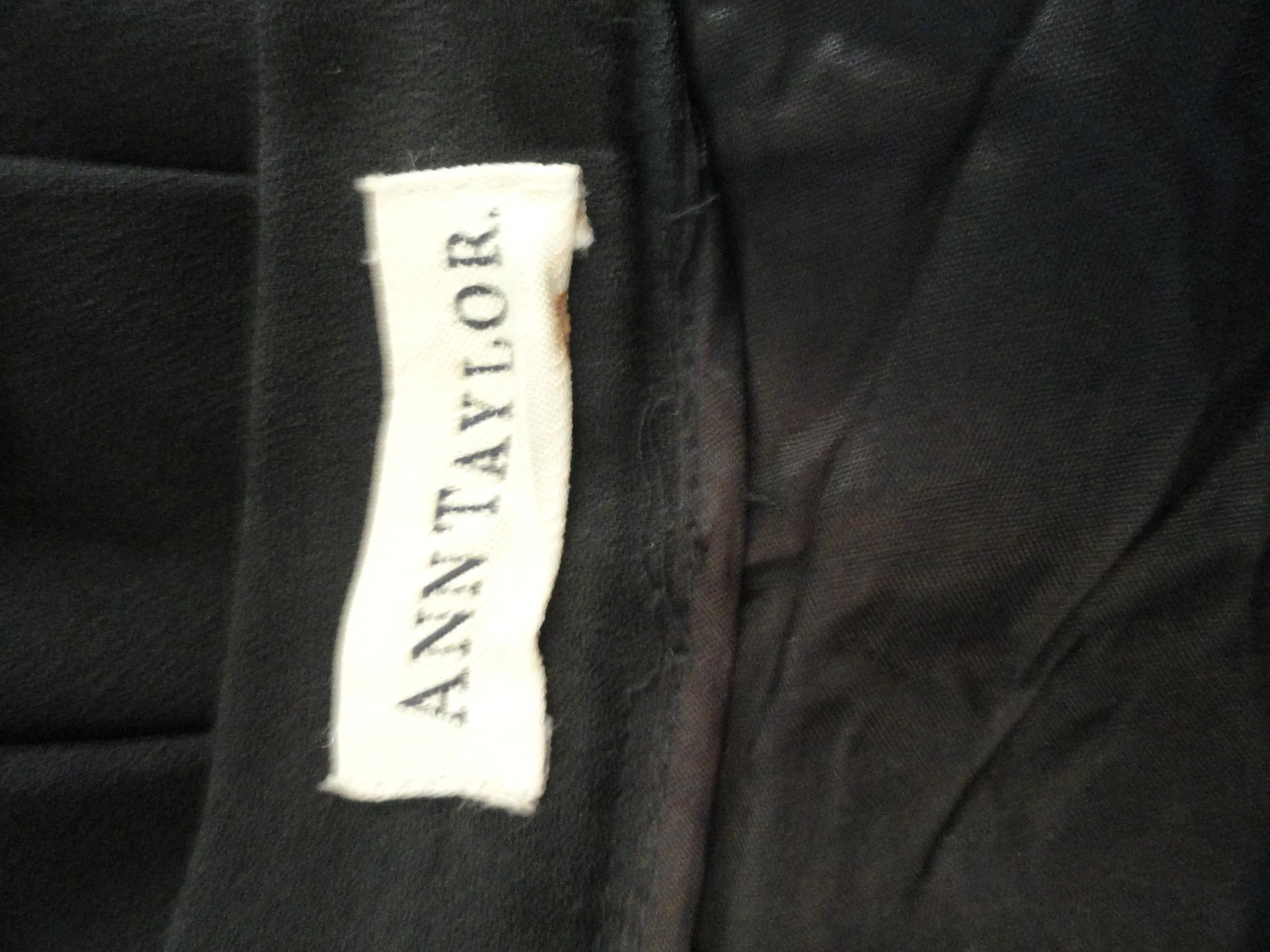 Ann Taylor Above Knee Length Black Professional Skirt Size S SKU 000202