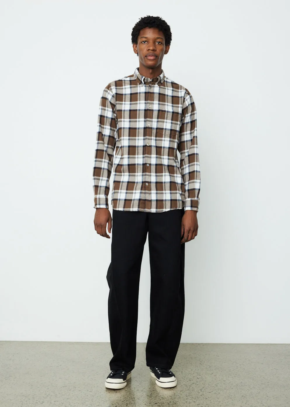 Anton Brushed Flannel Shirt
