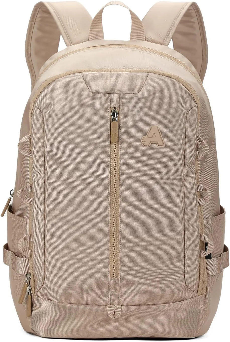 AOKING Large Travel Backpack for Women, Lightweight Laptop Commuter Backpack, Stylish Daypacks for Work, Mochilas De Mujer(Khaki)