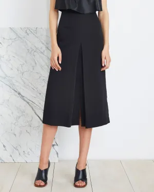 Apiece Apart | Isabel Double V Skirt in Black - FINAL SALE