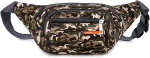 Belt Bag for Travel Walking Running Hiking New Sports Fanny Pack Portable Nylon Stylish Fanny Pack Camouflage Sport