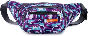 Belt Bag for Travel Walking Running Hiking New Sports Fanny Pack Portable Nylon Stylish Fanny Pack Camouflage Sport
