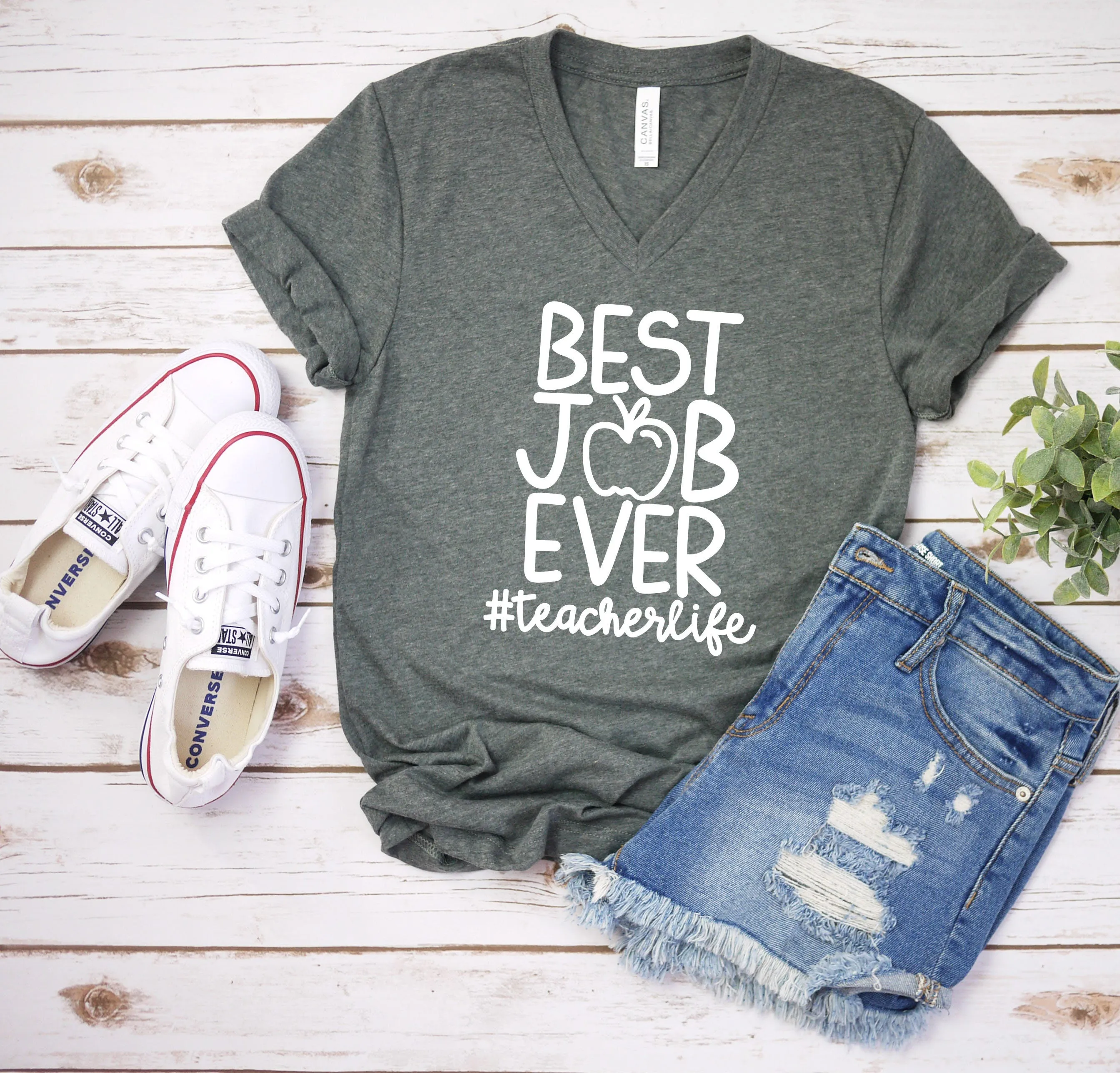 Best Job Ever T Shirt - Teacher T Shirts - Teacher Favorite Shirts