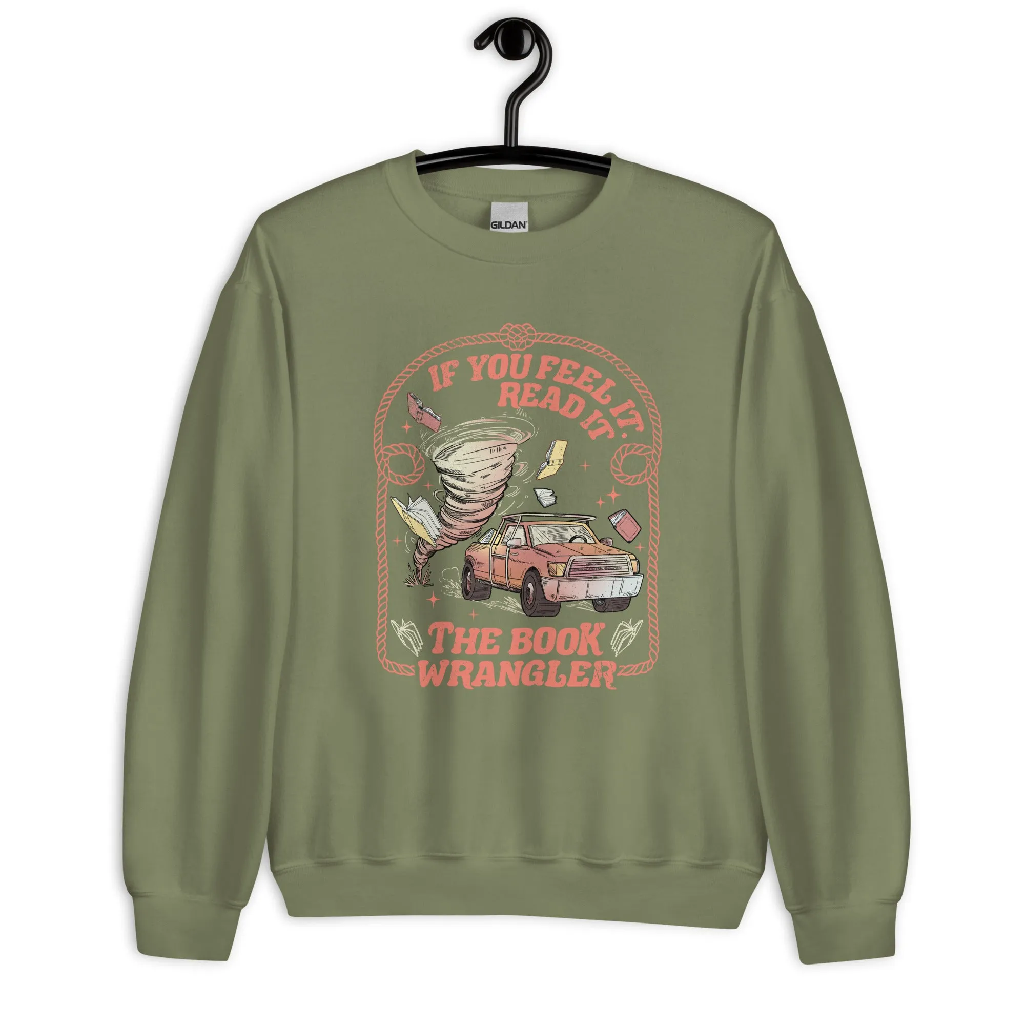 Book Wrangler Unisex Sweatshirt