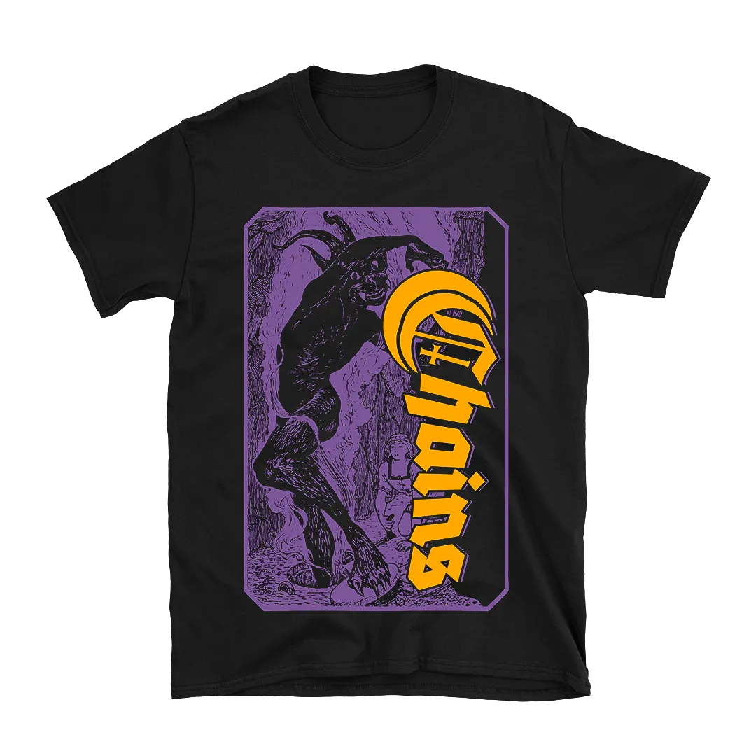 Chains - Dancing Demon T-Shirt - Black