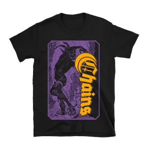 Chains - Dancing Demon T-Shirt - Black