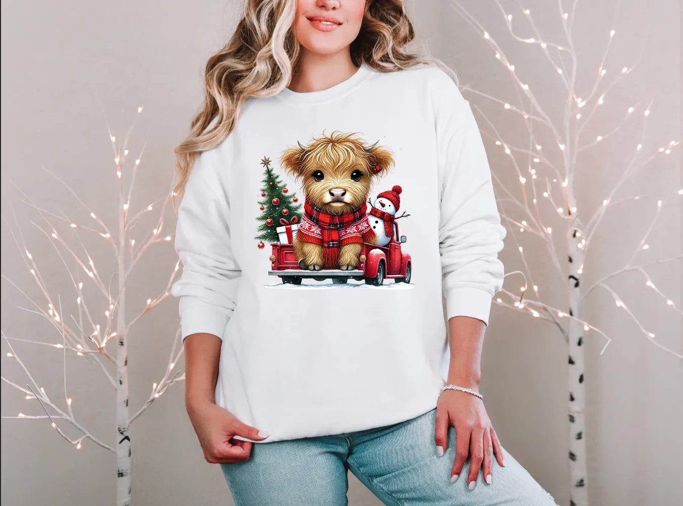 Christmas Highland Cow | Shirt | HC1