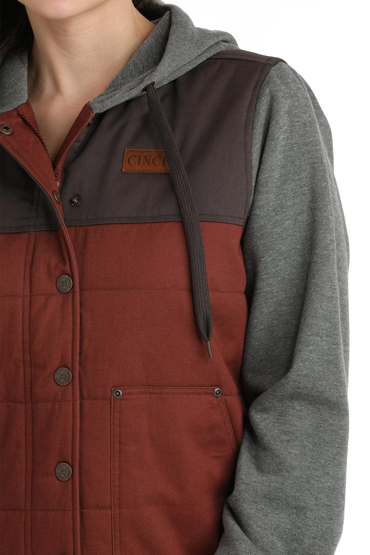 Cinch Womens Hoodie Jacket Multicolor