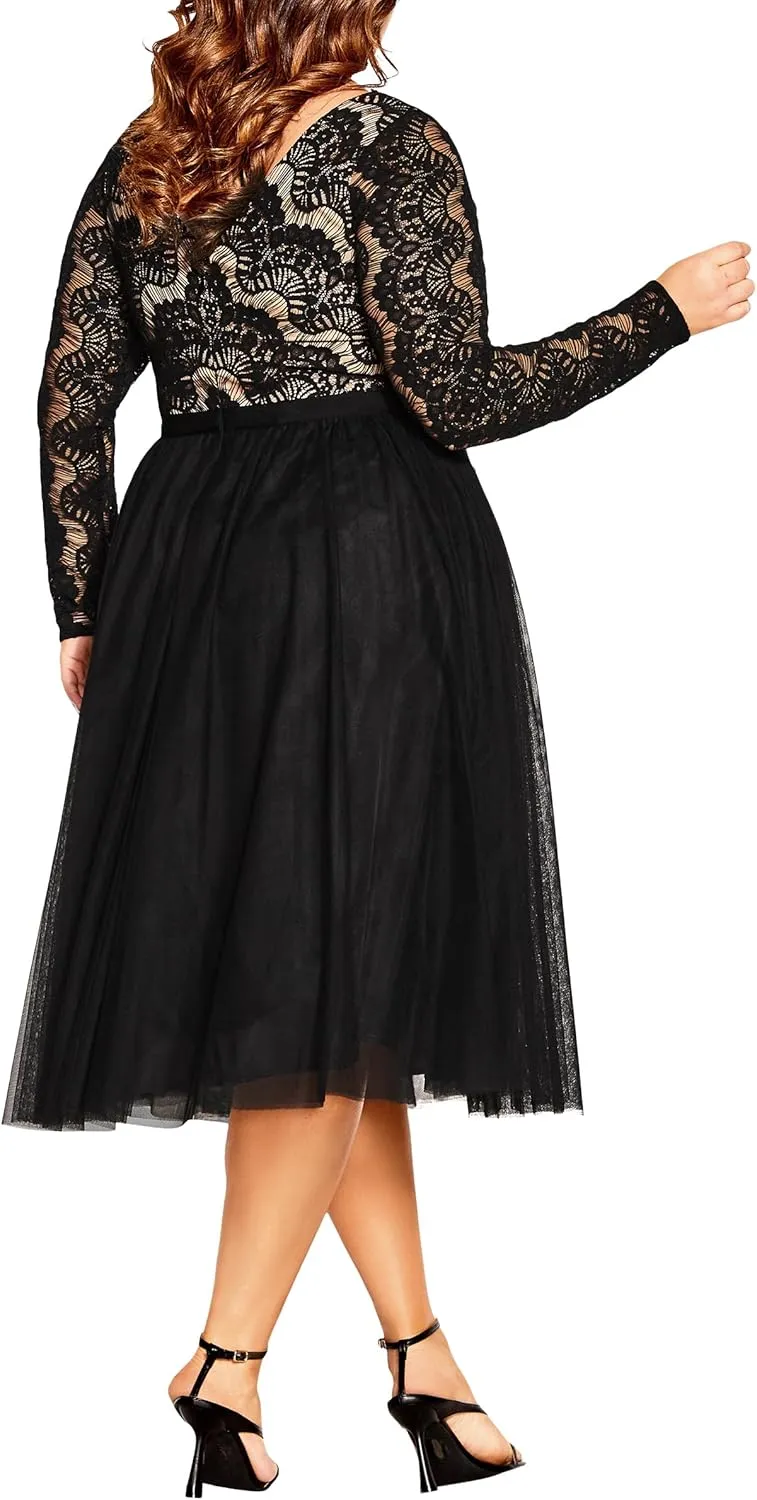 City Chic Women's Dress-Rare Beauty