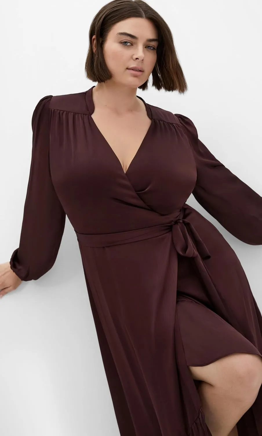 City Chic Women's Plus Size Dress-Rylie Love Maxi