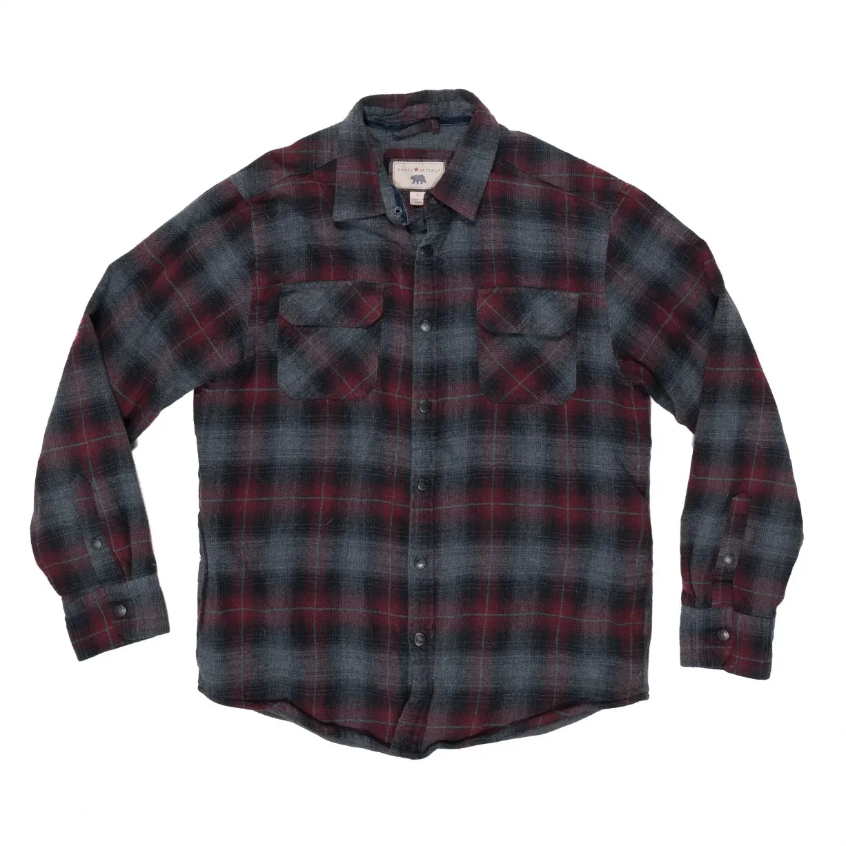 Dakota Grizzly Quilted Tobias Snap Flannel - Men's