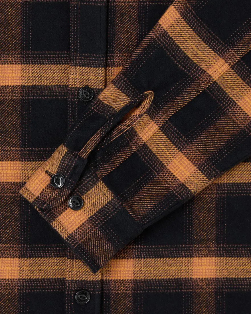Edwin Sebastian Shirt - Brown / Black