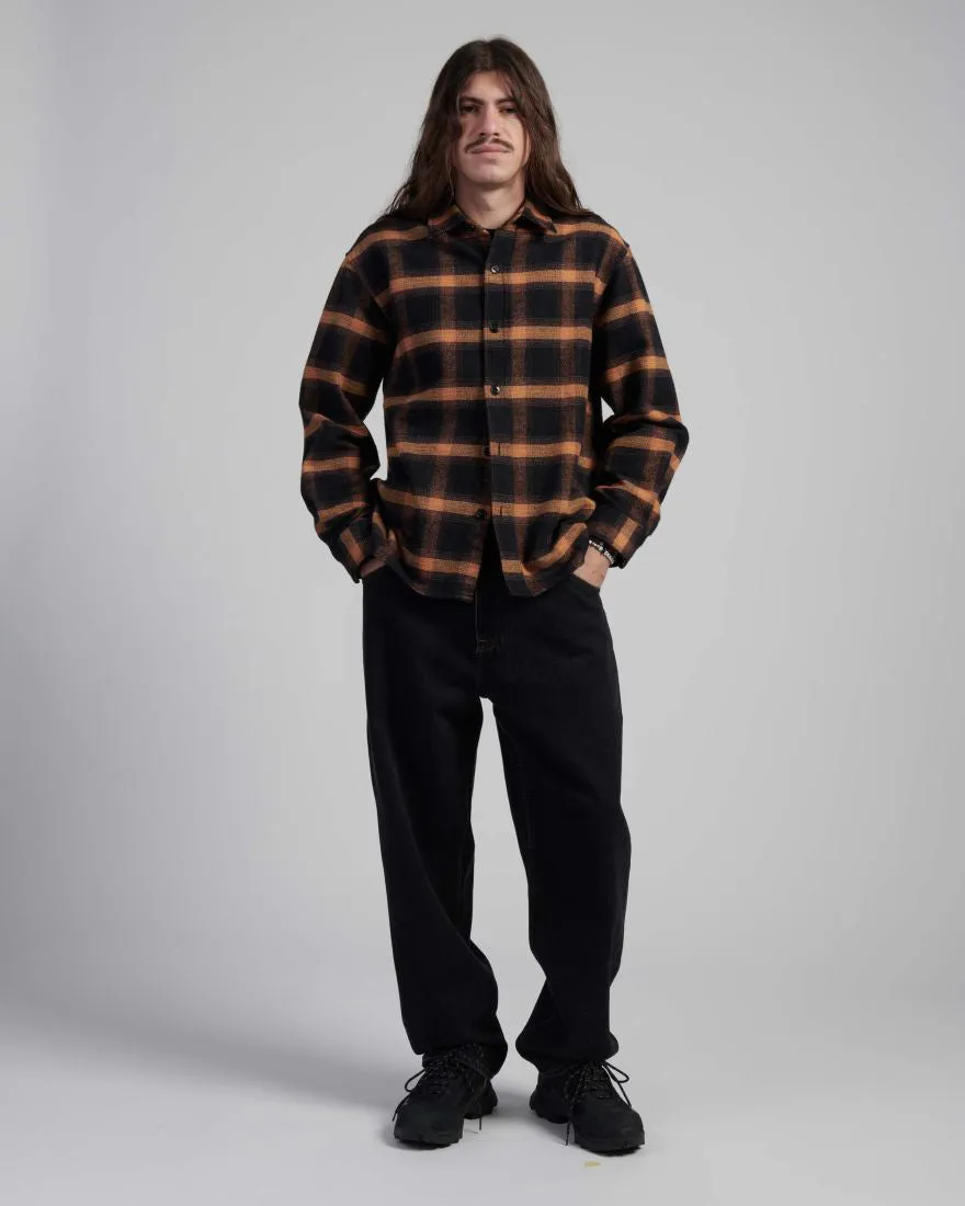 Edwin Sebastian Shirt - Brown / Black