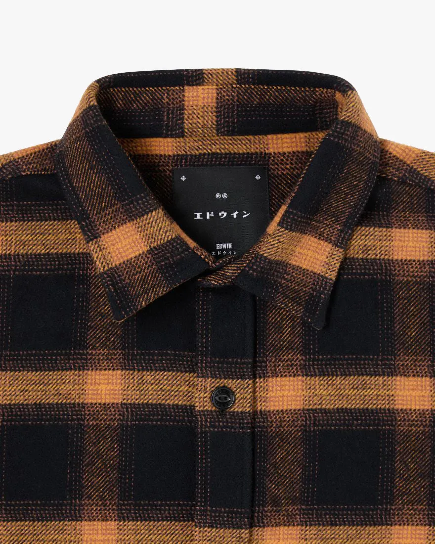 Edwin Sebastian Shirt - Brown / Black