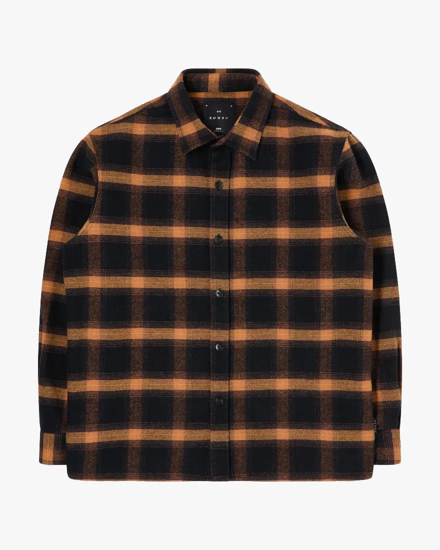 Edwin Sebastian Shirt - Brown / Black