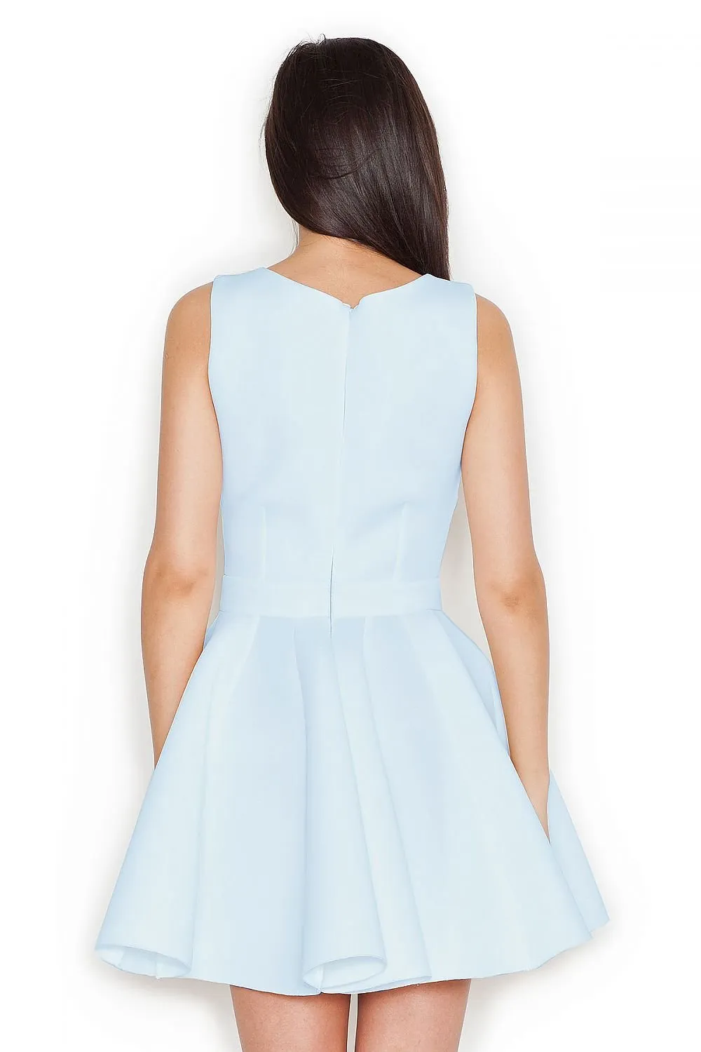 Elegant Bow-Embellished A-Line Day Dress