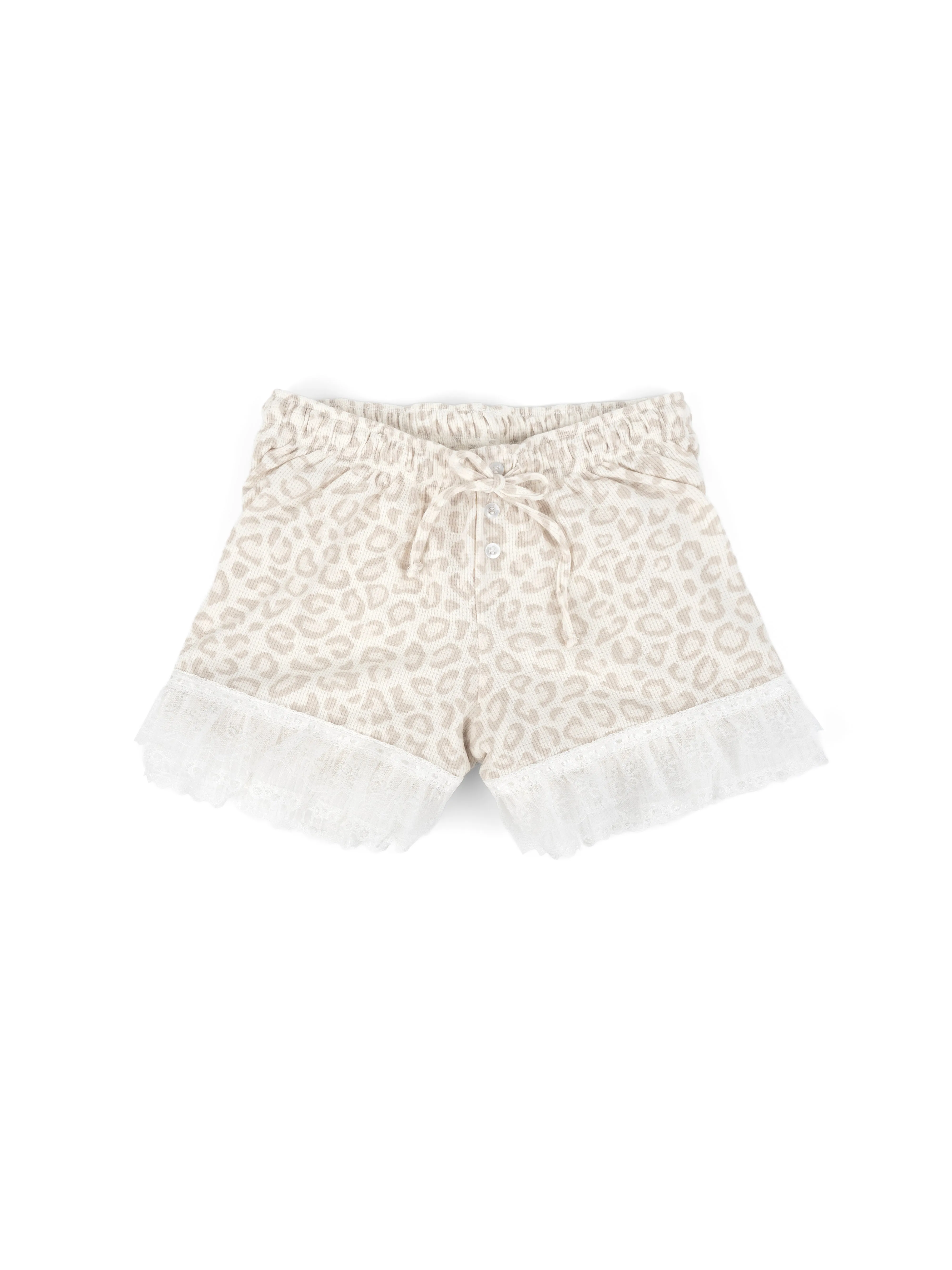 [EM] AEIOU Lace Shorts Collection BEIGE