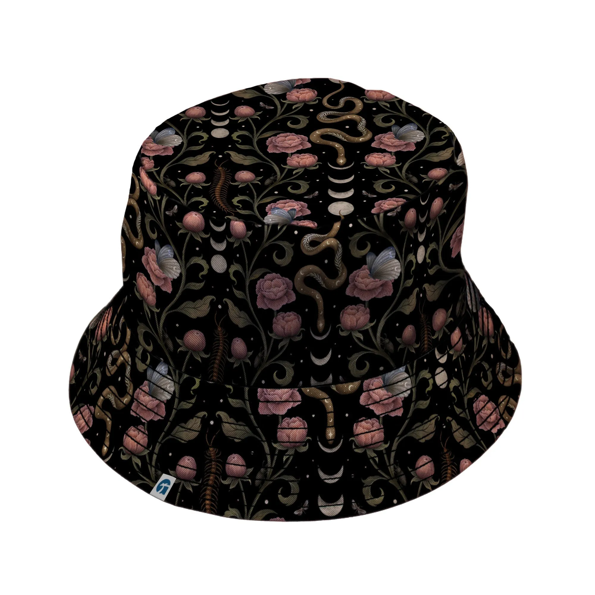 Episodic Serpent Garden Pink Bucket Hat
