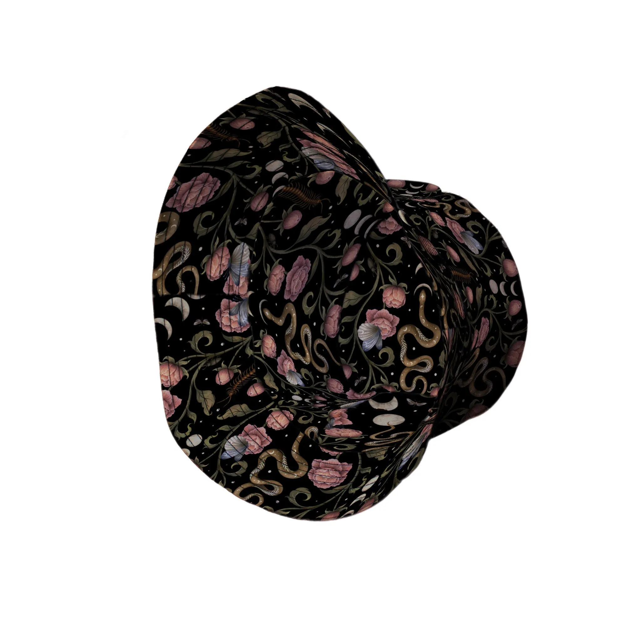 Episodic Serpent Garden Pink Bucket Hat