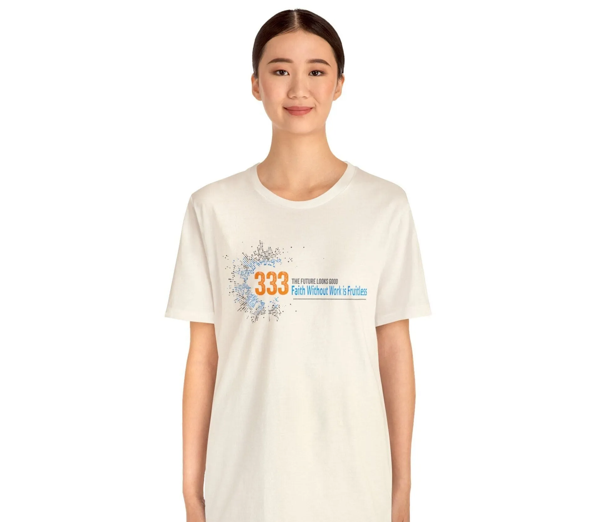 Faith T-shirt Without Work Fruitful t-shirt | M23 Designs Cute Funny Graphics Etsy Unisex Jersey Short Sleeve Tee