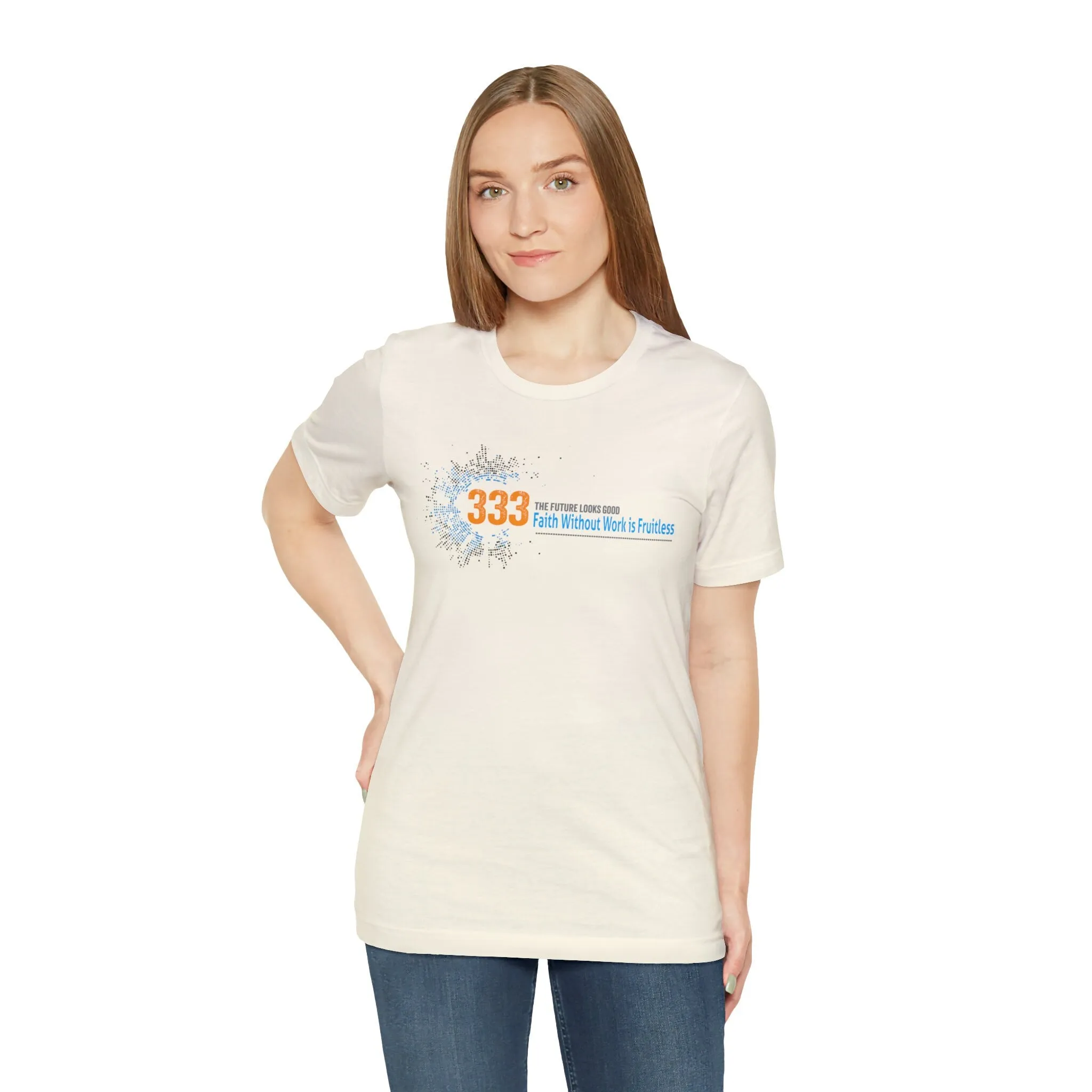 Faith T-shirt Without Work Fruitful t-shirt | M23 Designs Cute Funny Graphics Etsy Unisex Jersey Short Sleeve Tee