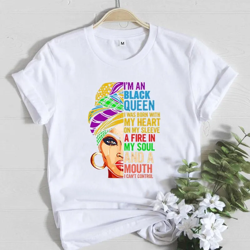 Fashion Casual Regular Print Basic Tops