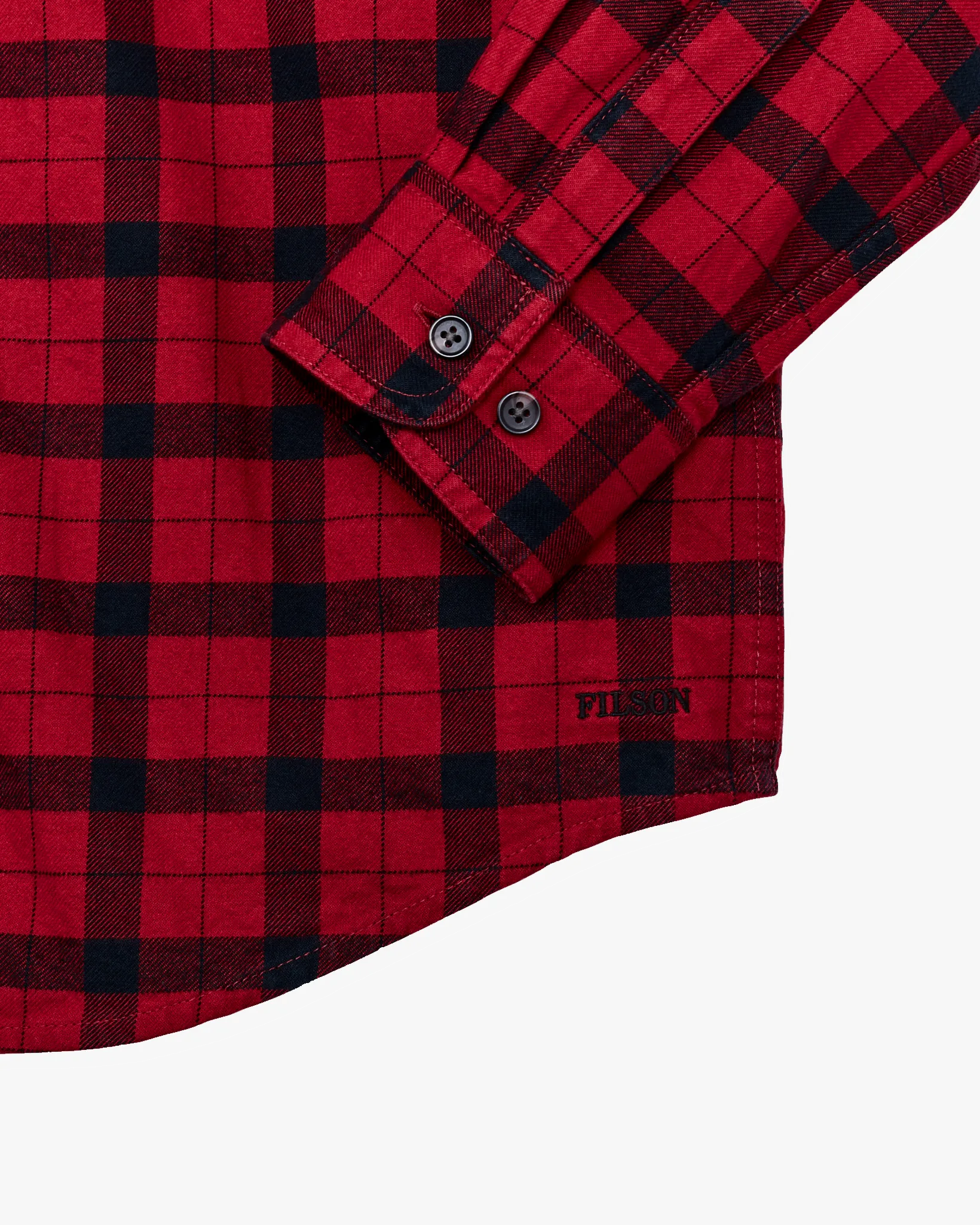 Filson Alaskan Guide Shirt - Red / Black Plaid