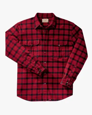 Filson Alaskan Guide Shirt - Red / Black Plaid