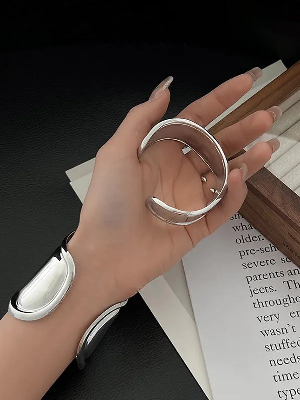Flytonn-Irregularity Geometric Solid Color Bracelet Accessories