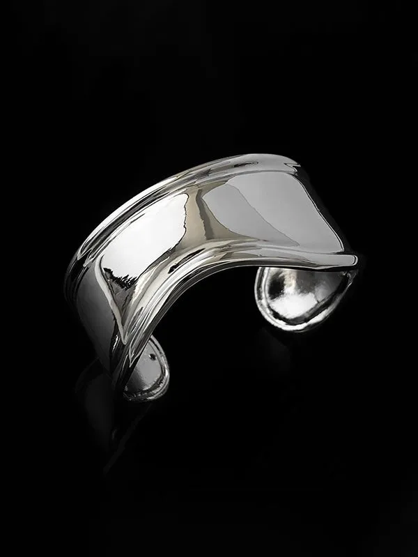 Flytonn-Irregularity Geometric Solid Color Bracelet Accessories