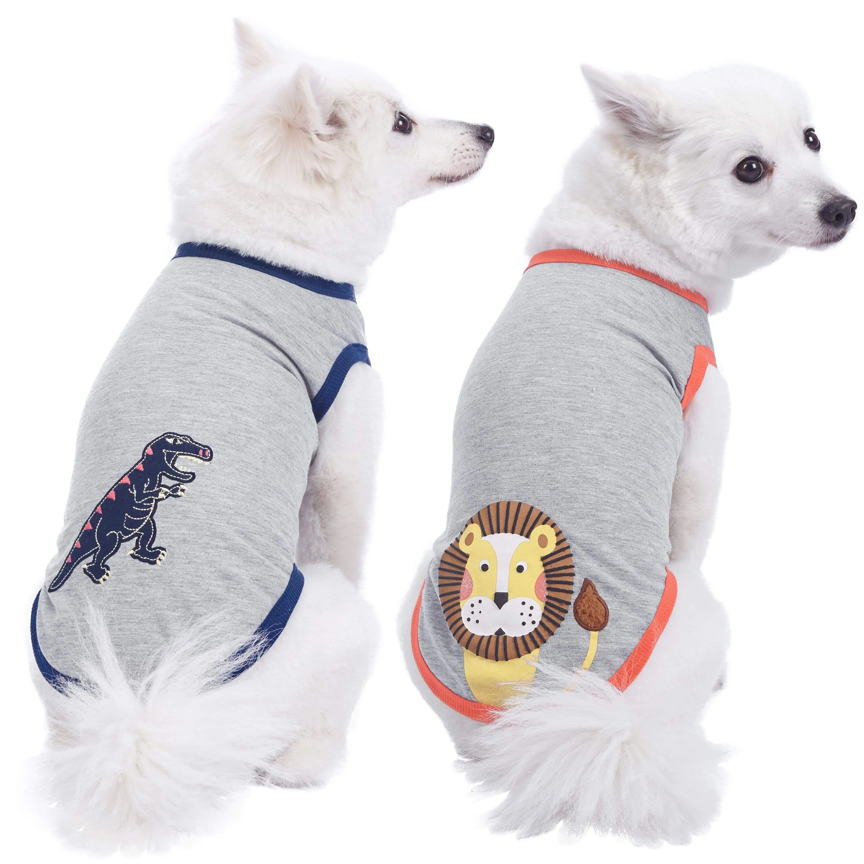Forest Fun Dog T-Shirts, 2 Pack for Boys Adventure Wear