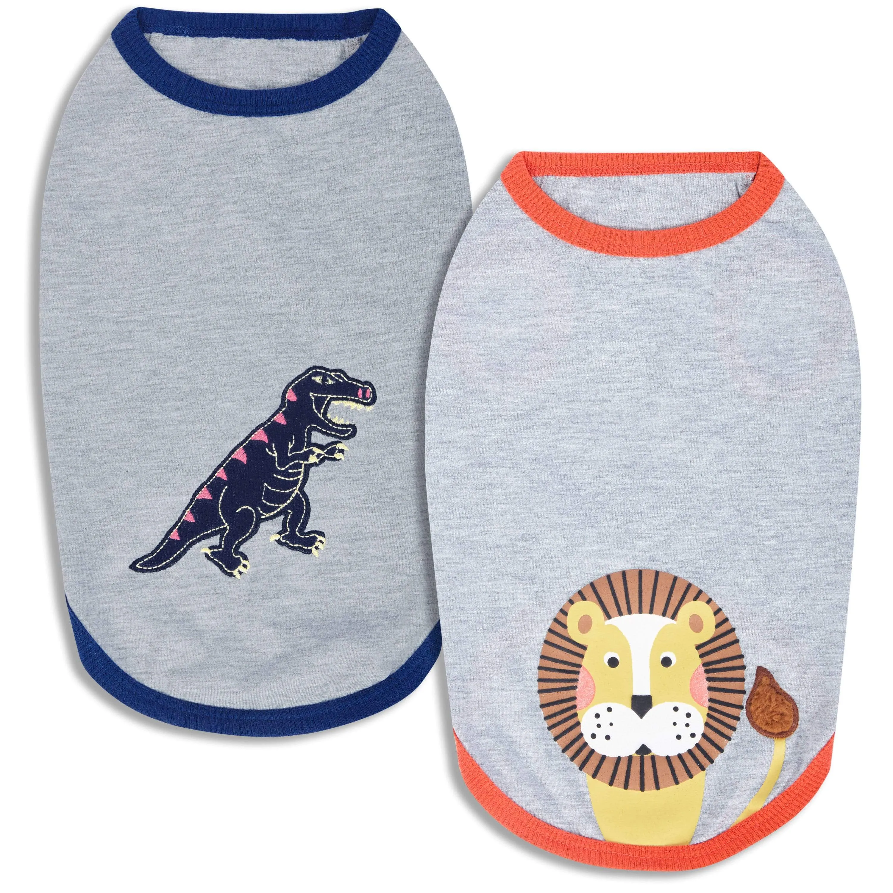 Forest Fun Dog T-Shirts, 2 Pack for Boys Adventure Wear