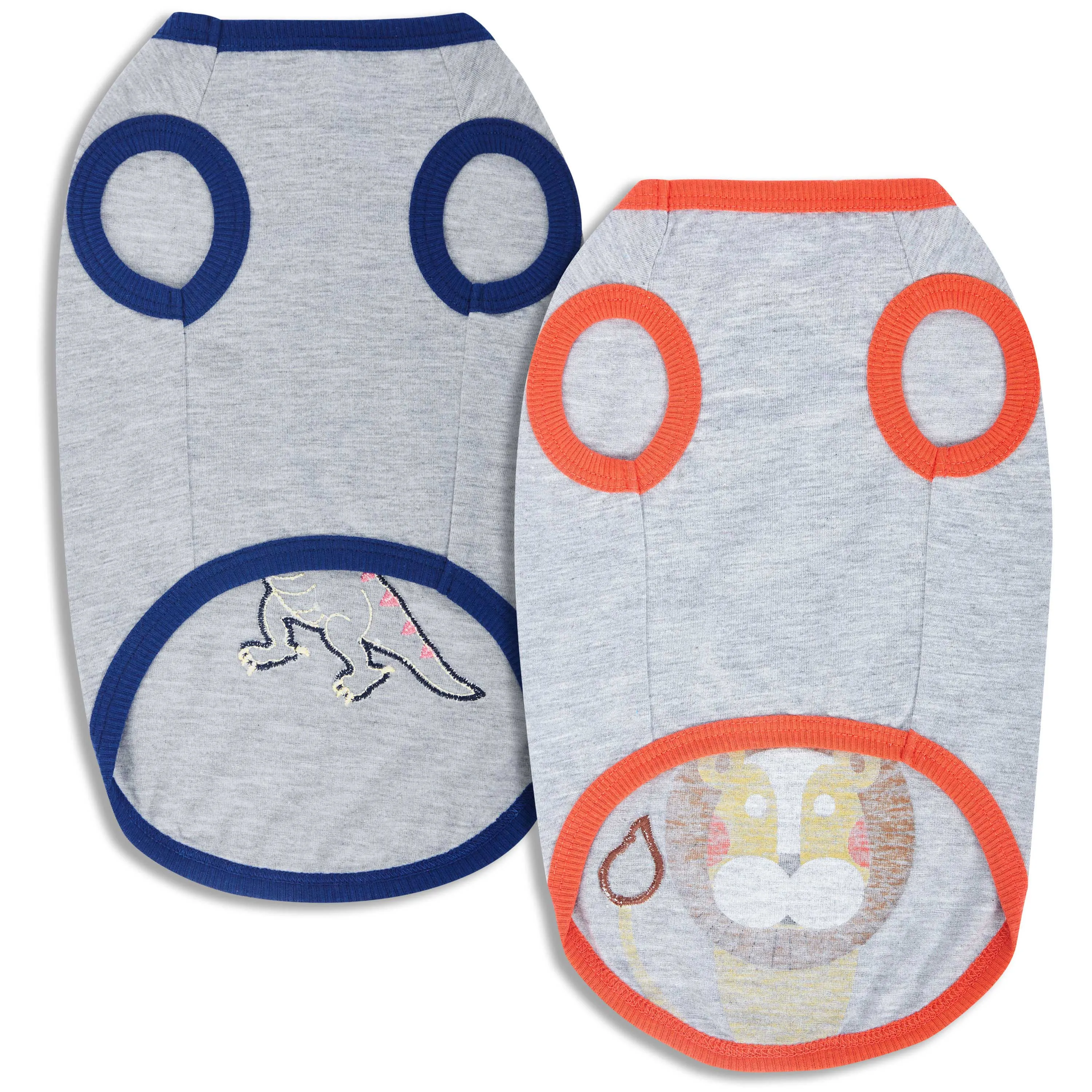 Forest Fun Dog T-Shirts, 2 Pack for Boys Adventure Wear