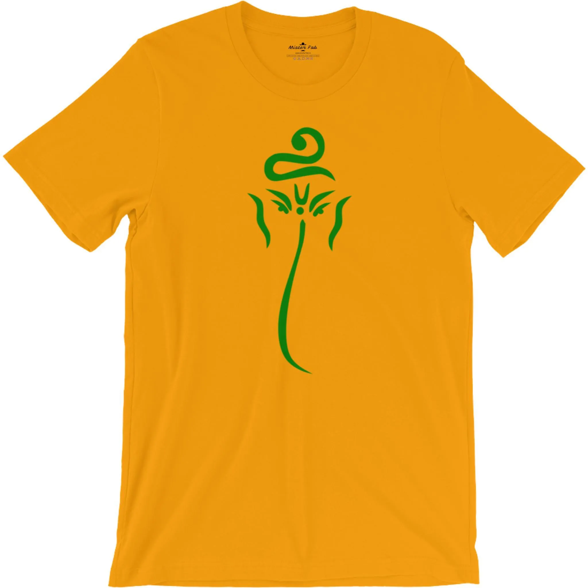 Ganesha Men Round Neck printed T-Shirts