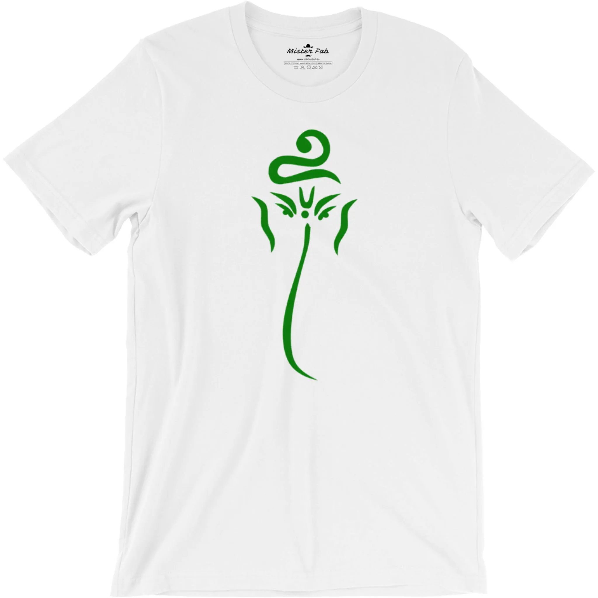 Ganesha Men Round Neck printed T-Shirts