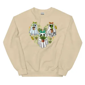 Ghostly Plants Unisex Sweatshirt