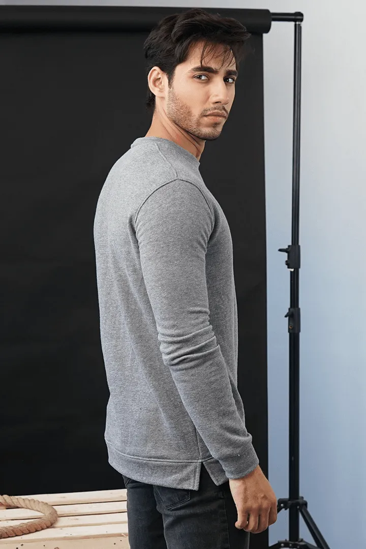 Gray Terry Sweatshirt