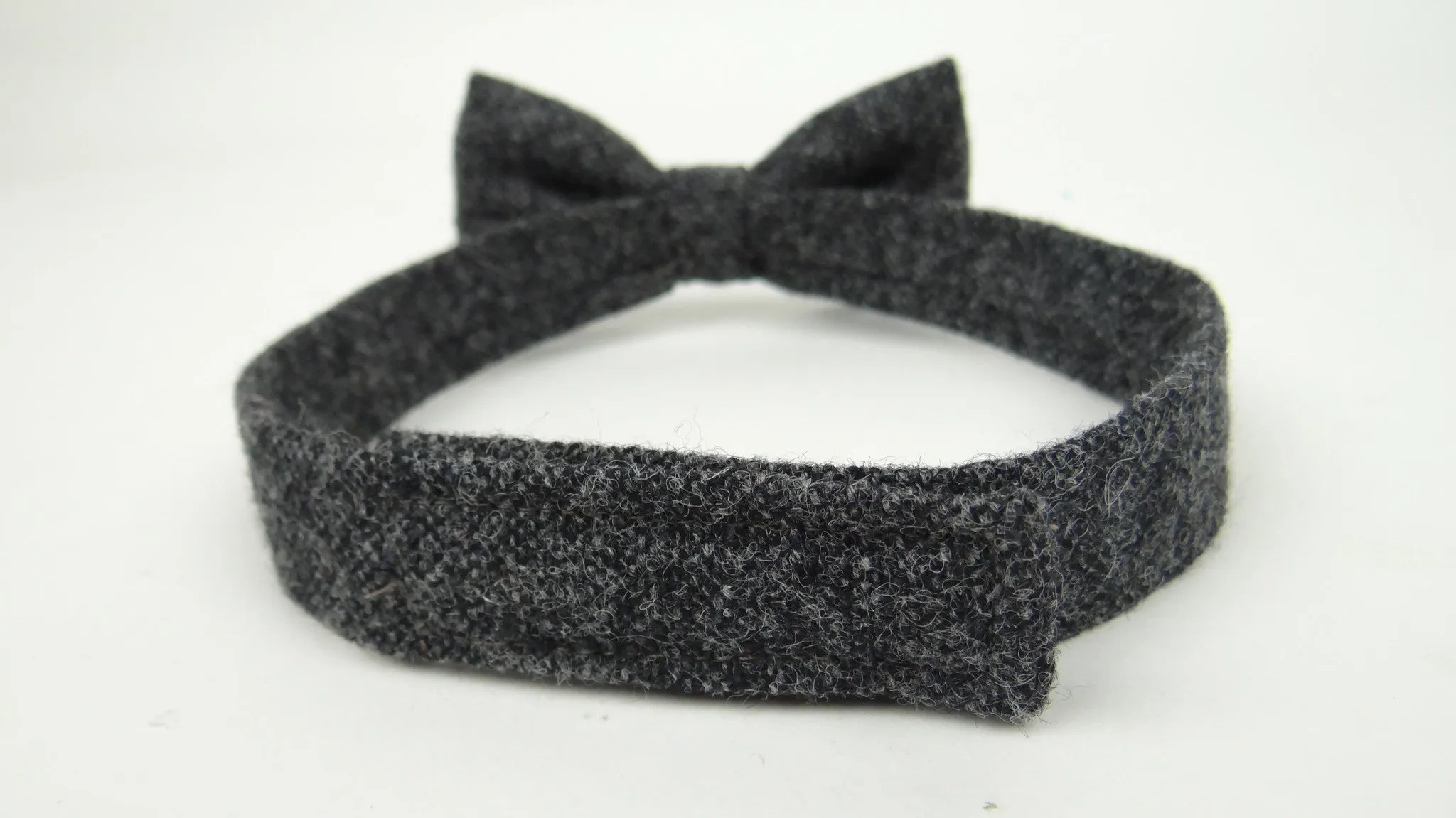 Grey Wool Tie