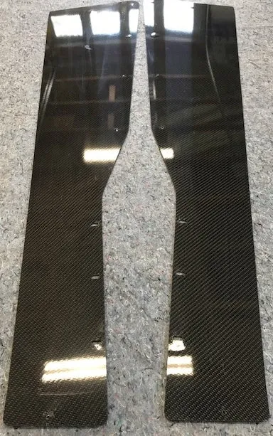 GRP Race Style Side Skirts for Elise & Exige, Aluminum or Carbon Fiber
