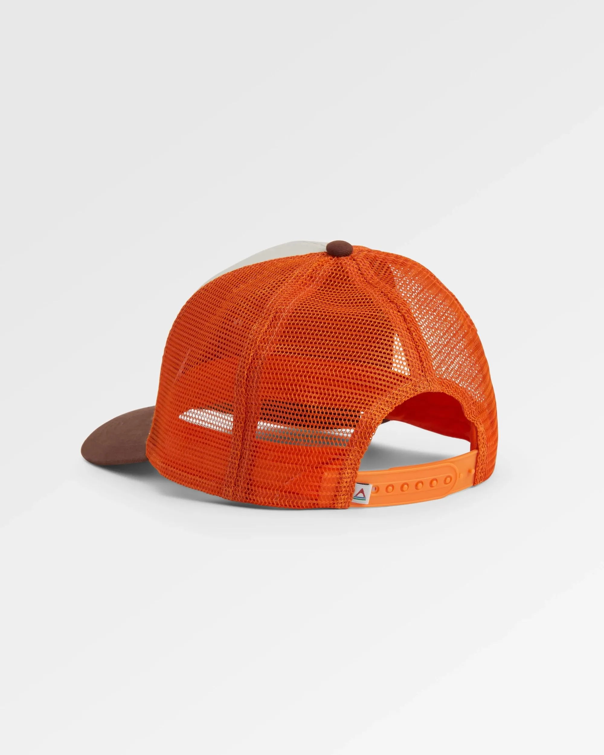 Heritage Mesh Snapback Cap - Cappuccino