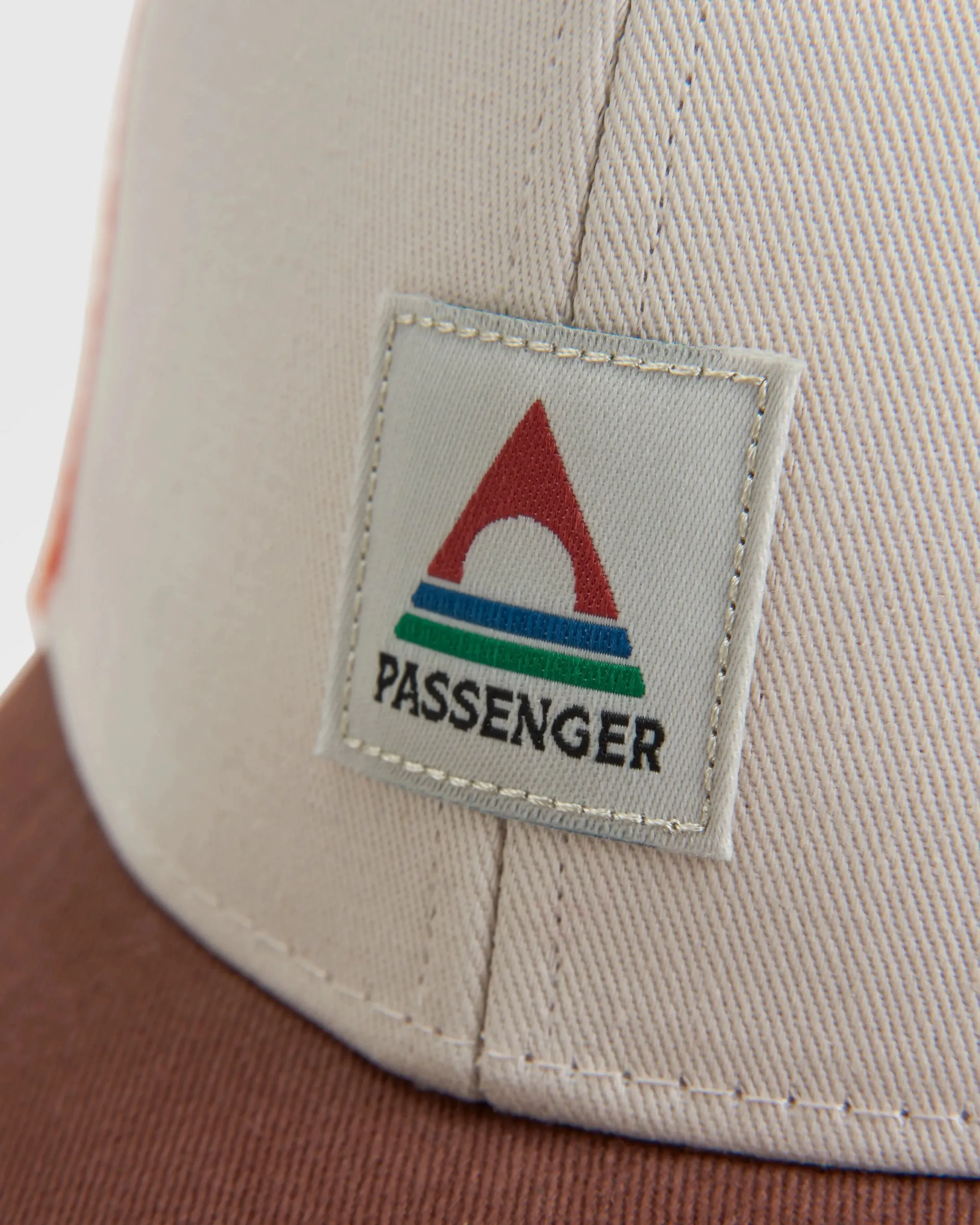 Heritage Mesh Snapback Cap - Cappuccino