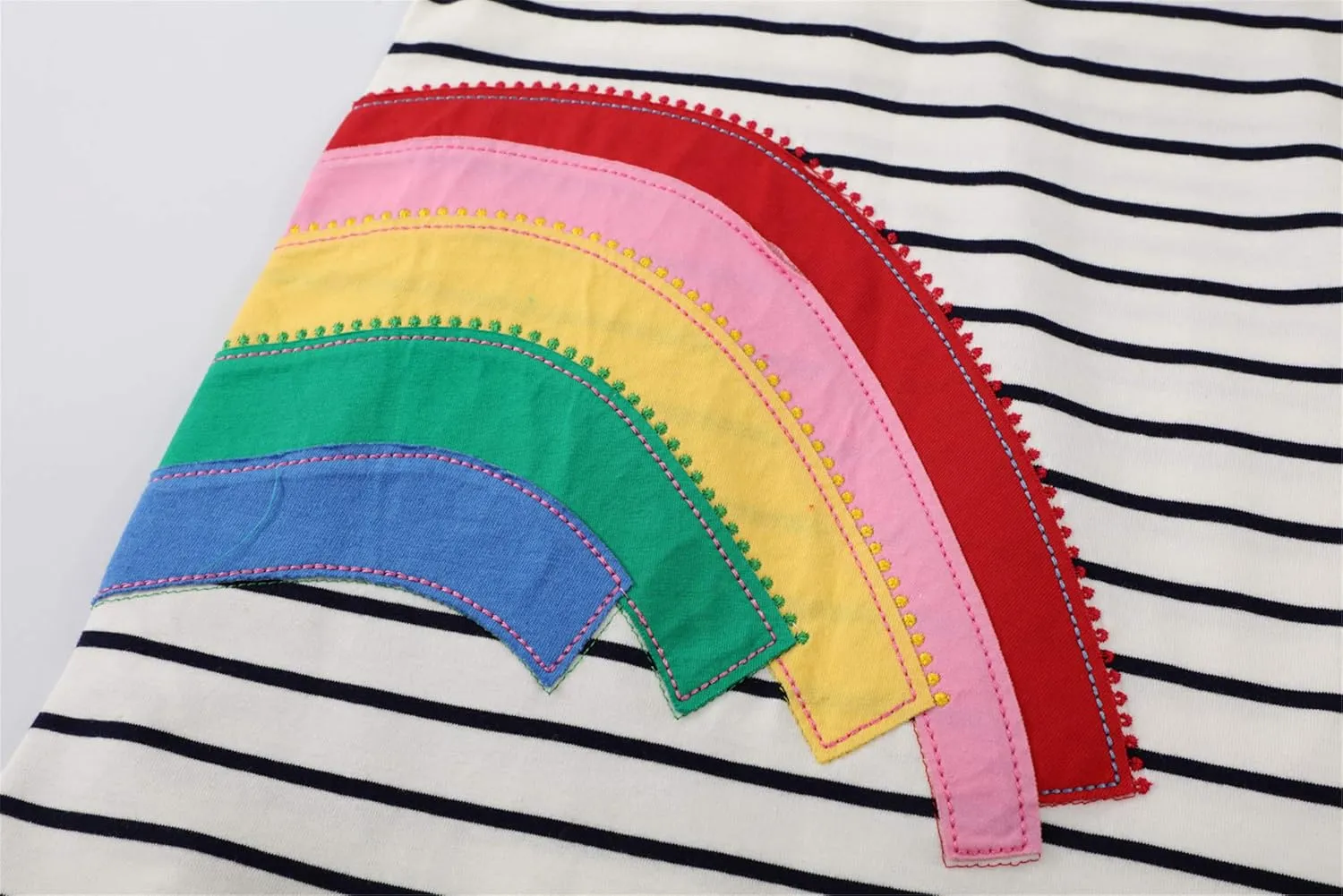 HILEELANG Toddler Girl Cotton Casual Dress Summer Short Sleeve Basic Tunic Playwear Shirt Dresses