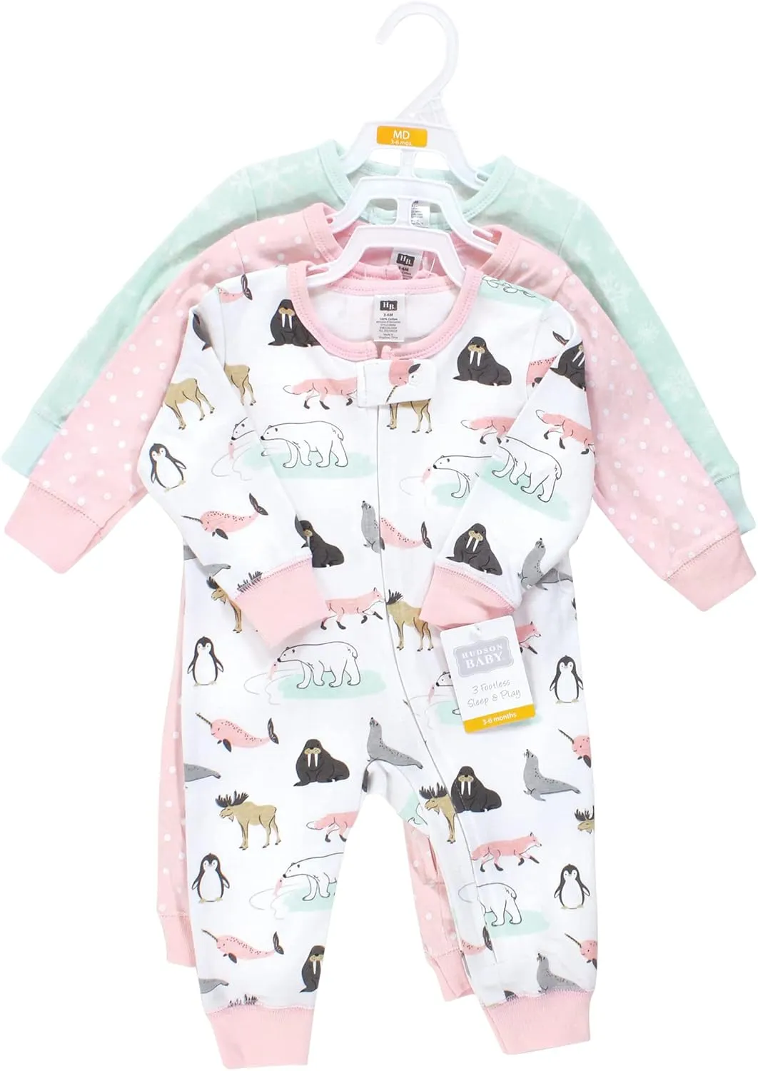 Hudson Baby Baby Cotton Sleep and Play